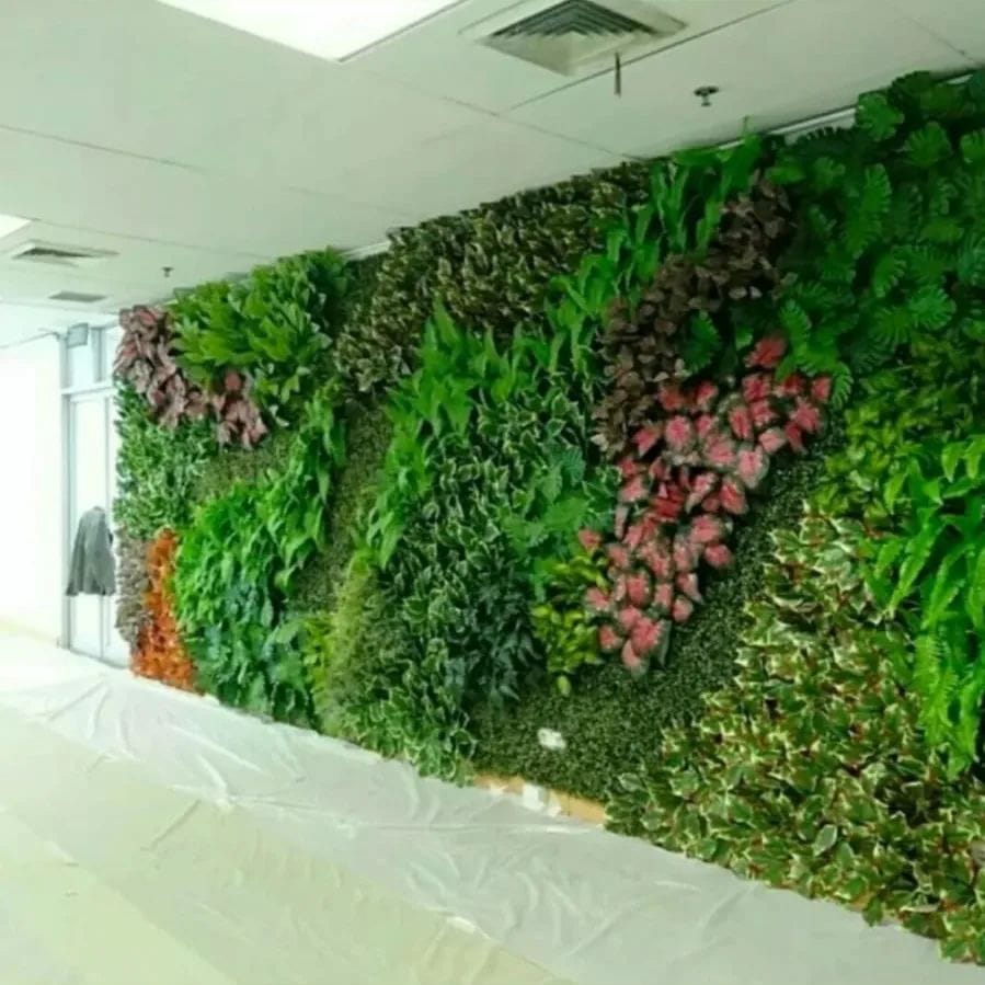vertikal garden sintetis di pasar minggu jakarta selatan