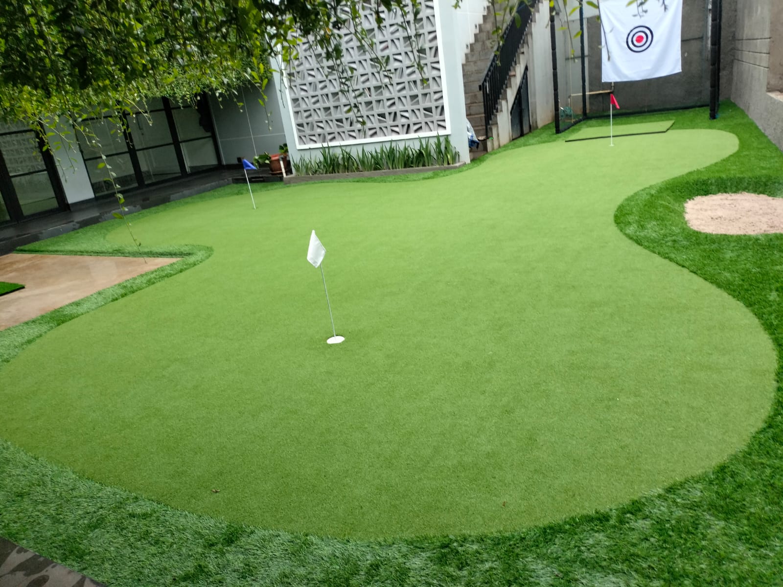 jasa pembuatan lapangan mini golf sintetis di bsd city