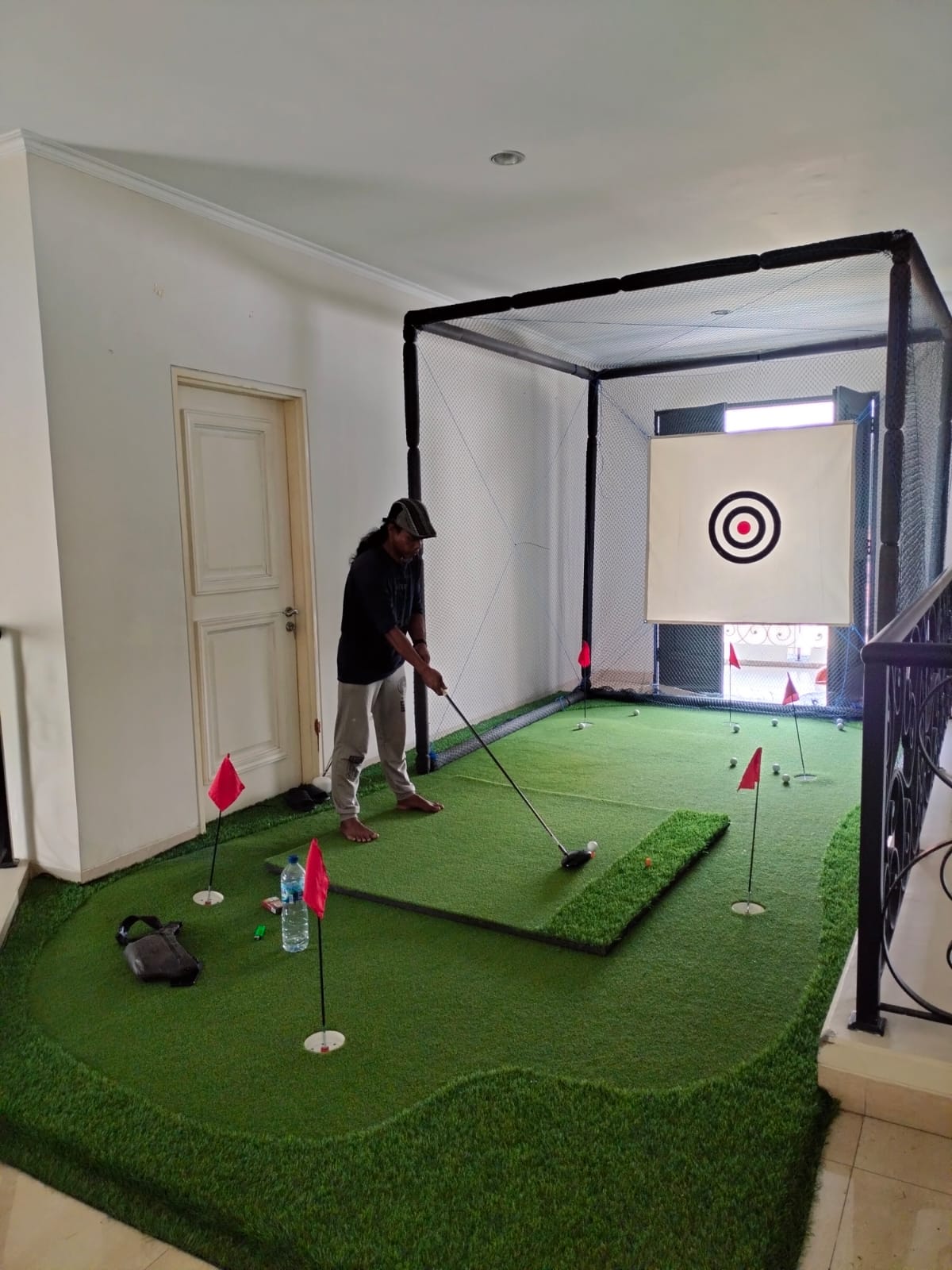 pembuatan lapangan mini golf di tanjung barat