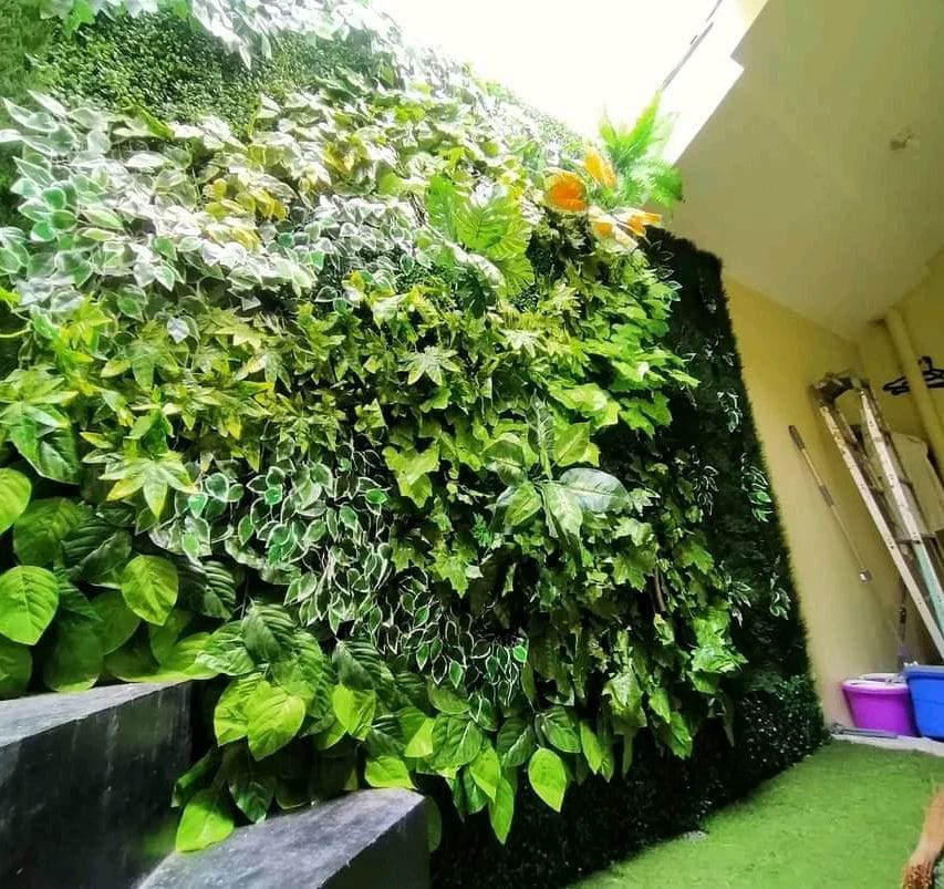 taman vertikal garden sintetis estetik & modern