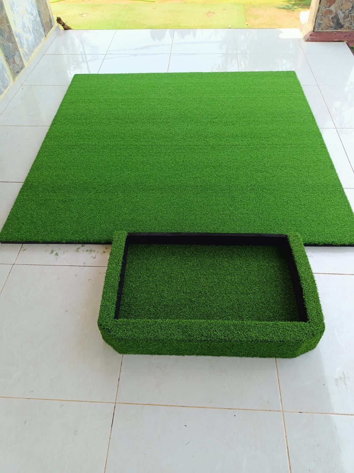 jual karpet driving golf