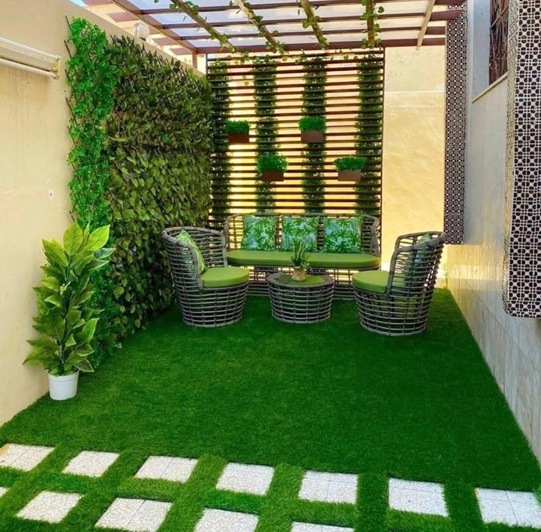 jasa pembuatan taman vertikal garden sintetis di jagakarsa